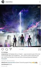 Delete the rumors section when the film is released. Jamie Foxx Comments On Playing Electro In Spider Man 3 Saying He Won T Be Blue This Time Geektyrant