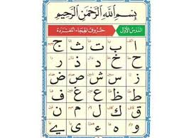 القاعدة النورانية 1 حروف الهجاء المفردة Youtube