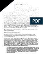 In the time when everyone starts getting away, you stood firm beside me. Sample Letters Of Recommendation O 1 Revised 2013 Jazz Dances