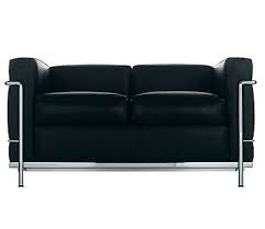 Lc2 Petit Modele Two Seat Sofa Modern Furniture Living Room Daybed Design Living Room Design Modern