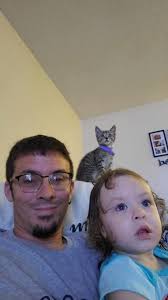 My sweet cat got out last night, we adopted him from City of Henderson  Animal Care and Control and he's 10 months old. His name is Gato. We are in  Stephanie /Warmsprings