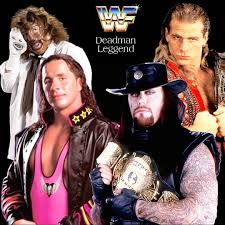 Wwf The Undertaker Bret Hart Mankind Shawn Michaels 1997 Wwf The Undertaker Bret Hart Mankind Shawn Michaels 1997 Undertaker Wwf Undertaker Wwf