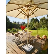 Sonnenschirm Klassiker Von Weishaupl Rund 300 Cm Terassenideen Sonnenschirm Garten Sitzgruppe