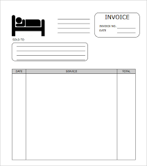Download Hotel Invoice Template Pdf Background