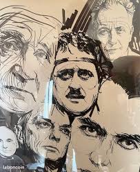 Raymond Moretti « Croquis de personnages «