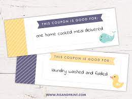 Free Printable New Mom Coupon Book Printable Baby Shower Gift Mom Coupon Book Mom Coupons Baby Shower Printables
