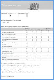 It's always important to prepare this food questionnaire questions according to place we live in. Fast Food Customer Satisfaction Survey Formsite