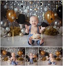 New Years Cake Smash Theme In 2020 Cake Smash Theme Themed Cakes Mini Session Themes