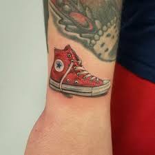 Tiny Shoe By Nick Peirce Diamond State Tattoos In North Little Rock Arkansas State Tattoos Tattoos North Little Rock Arkansas