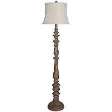 Mainstays transitional glass end table lamp, matte black. Better Homes Gardens Rustic Distressed Wood Floor Lamp Walmart Com Walmart Com