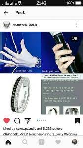 Chanbaek Couple Ring Wedding Rings For Men