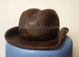 Basic cowboy hat for dogs rhinestones tacky glue ribbon. How To Make A Cowboy Hat Cake Topper Rose Bakes
