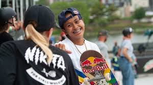 Margielyn arda didal is a filipino professional street skateboarder who rose to fame when she competed in the x games minneapolis 2018 and w. Margielyn Didal Nails World Street Skateboarding Championships Semis Berth