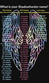 What S Your Shadowhunter Name If I Was A Boy It Would Be Jonathan Lightwood And If I Was A Girl It Would B Shadowhunters The Mortal Instruments Shadow Hunters