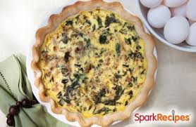 Feta Mushroom Spinach Quiche Recipe Recipe Quiche Recipes Easy Quiche Recipes Recipes