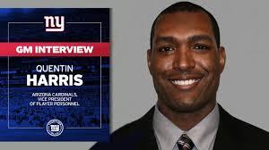 New York Giants interview Arizona Cardinals' Quentin Harris for general  manager