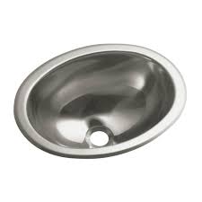 Maybe you would like to learn more about one of these? Sterling Drop In Oval Stainless Steal Bathroom Sink In Stainless Steel 11811 0 The Home Depot