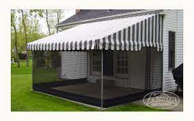 Easy to install & looks good! Screens For Patio Awnings By Kohler Awning Patio House Awnings Patio Awning
