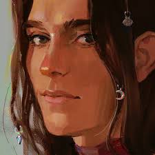 Sky of Rithmere aka bisexual panic 👀 Oooh I wish more people knew about Emily  Rodda's 'Star of Deltora' book, there's not enough fanart of Sky 😭  #art#illustration#digital#portrait#androgynous#androgyny