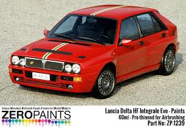 Lancia Delta Hf Integrale Evo Paints 60ml Zp 1239 Zero Paints