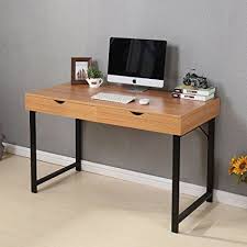 A board behind protects things from droping. Furniture Soges Computer Desk Pc Desk Office Desk Workstation For Home Office Use Writing Table Home Hyundai Lighting Com Mk