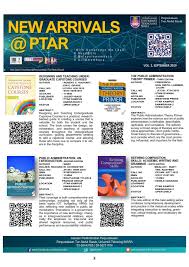 Library New Arrivals Ptar Keluaran Vol 02 September 2019 Perpustakaan Uitm In 2020 Public Administration Library Arrivals