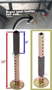 Bal rv products provide stabilizer jack base pads that install easily for solid stabilizati. Square Drop Leg Stabilizer Jack 18 Travel 2 000 Lbs Qty 1 Etrailer Camper Jacks Sj R208 Utility Trailer Trailer Diy Jeep Trailer