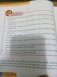 Maybe you would like to learn more about one of these? Temukan Tiga Bilangan Genap Berurutan Yg Jumlahnyasama Dengan 90 Brainly Co Id