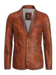 Milestone Softes Vintage Lederjacket Cognac Herrenmode In Ubergrossen Vintage Leather Jacket Leather Jacket Style Leather Jacket