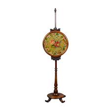Vintage antique french ornate rare bronze fire screen. Antique Pole Screen Regency Fire Screen Needlepoint Tapestry Circa 1820 For Sale At 1stdibs