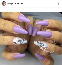 30 gorgeous matte purple nails design you may try in prom. Light Purple Coffin Purple Nails Novocom Top