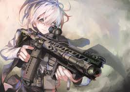See more ideas about anime military, anime, military she often plays demure, romantic leads. Anime With Guns Wallpapers Wallpaper Cave