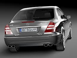Mercedes Benz E55 Amg W211 2002 2009 3d Model 149 Obj Max Lwo Fbx C4d 3ds Free3d