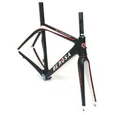 Details About New De Rosa Merak Carbon Frameset With Integrated Seatpost Size Small
