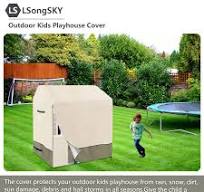Amazon.com: Outdoor Kids' Playhouse Cover,Waterproof Cover Kids'  Playhouse,Protect The Wooden Kids Playhouse from Rain,Snow,Dirt and Hail  Storms (45" ...