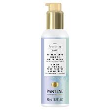 This intense hair serum claims to nourish, soften, and rehabilitate your dry hair and add shine to it without making it greasy. Hydrating Glow Thirsty Ends Milk To Water Serum With Baobab Essence Pantene