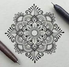 Mandala Perfect Tattoo Design Arte Zentangle Idee Per Tatuaggi Mandala Art