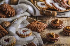Chocolate fig biscotti on a cutting board. Czech Christmas Cookies Traditional And Delicious Candy Stock Photo Picture And Royalty Free Image Image 50430195