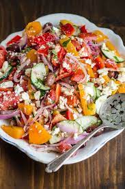 25 Delicious Lettuce Free Summer Salads Feta Salad Recipe Vegetable Dishes Recipes