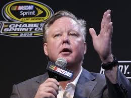 At an event in valdosta, ga., trump got the thumbs up from nascar ceo brian france, who has known the billionaire businessman for more than 20 years. Ap Source Nascar Memo France Family Dedicated To Sport The Spokesman Review