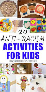 This list includes drawing prompts, art games, printables, and other fun ideas. 30 Anti Racism Activities For Kids Happy Toddler Playtime