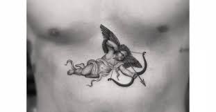 Since the cherub is basically a baby angel, the cherub is often linked to children, and many parents get these tattoos to represent theirs. Tattoo Artist Dr Woo Tags Celebrities More Celebrities Brooklyn Beckham Categories Single Needle Mythology Ch Cherub Tattoo Cupid Tattoo Cool Tattoos