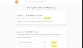 Learn more about your zte blade spark (z971) get support for zte blade spark (z971) features including voicemail, connectivity, storage, troubleshooting, email, and more from at&amp;t. Ufi Ztedevice Login Page