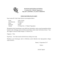 Contoh Surat Rujukan Rumah Sakit Download