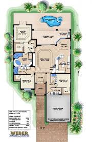 5 story narrow house plan 3.9x17.3 meter house description: Mediterranean House Plan Narrow Lot Golf Course Home Floor Plan Mediterranean House Plans Narrow Lot House Plans Narrow House Plans