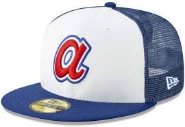 New Era Atlanta Braves Coop All Day 59fifty Fitted Cap Atlanta Braves Hat Braves Hat Atlanta Braves