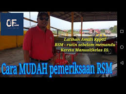 Maybe you would like to learn more about one of these? Ujian Jpj Rsm Rutin Sebelum Memandu Kereta Manual Cikgufahmi Drivingschool Youtube Subscribe Testjpj Youtube