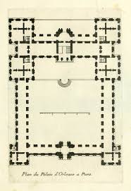 Plan Of The Palais D Orleans Paris Amazing Palais Du Luxembourg