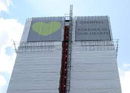 Tower block residents 'ill with stress' over combustible cladding. As Trial Continues New Grenfell Fire Details Emerge