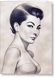 Ava Greeting Cards for Sale